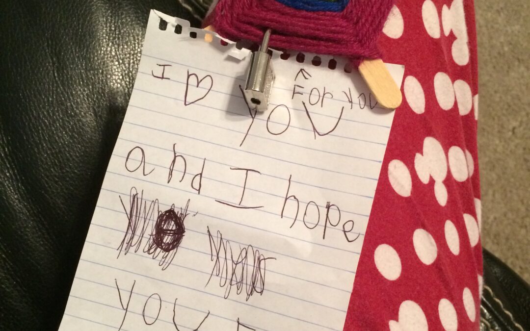 Joseph Writes: A Note to Maddie